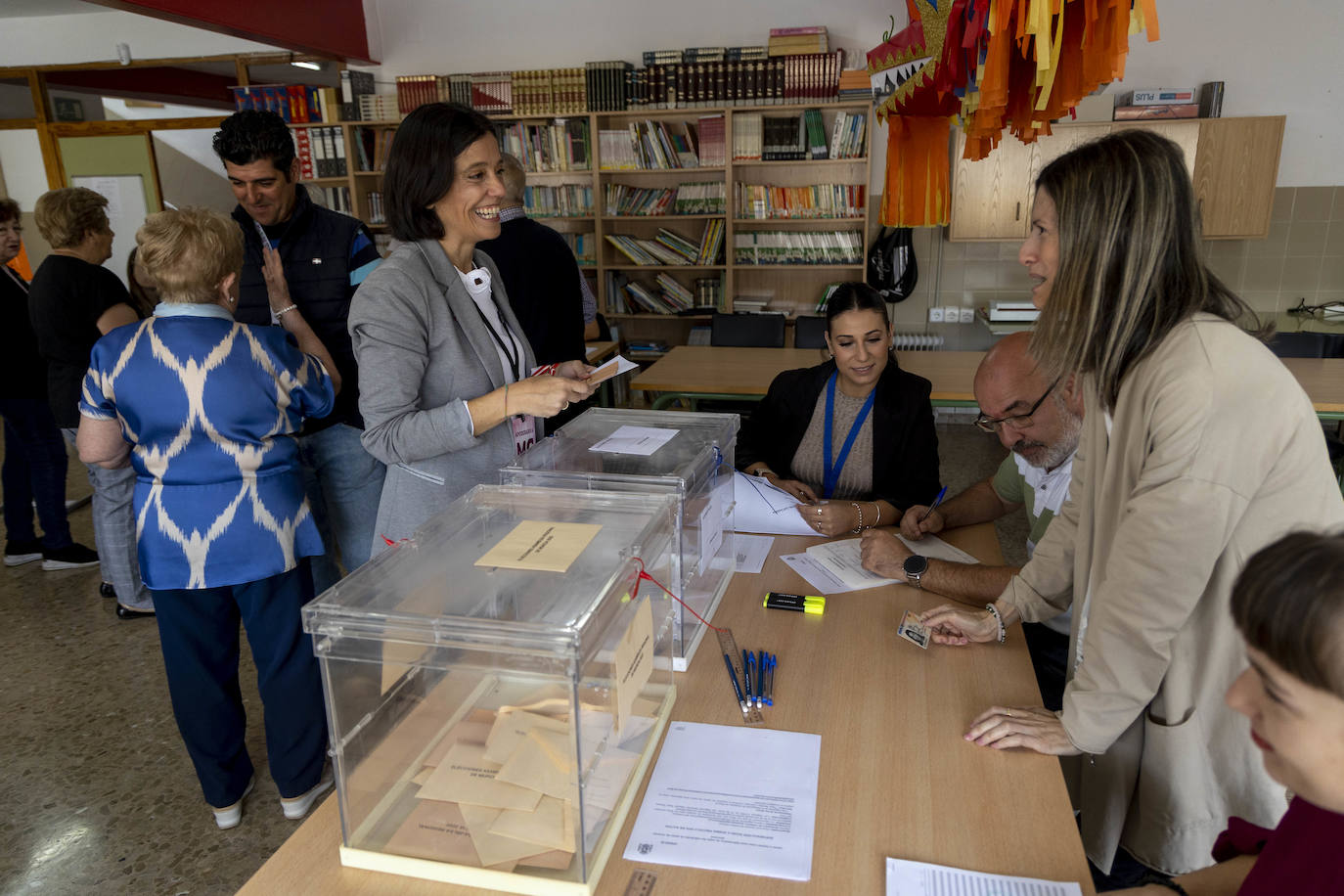 La jornada electoral, en imágenes