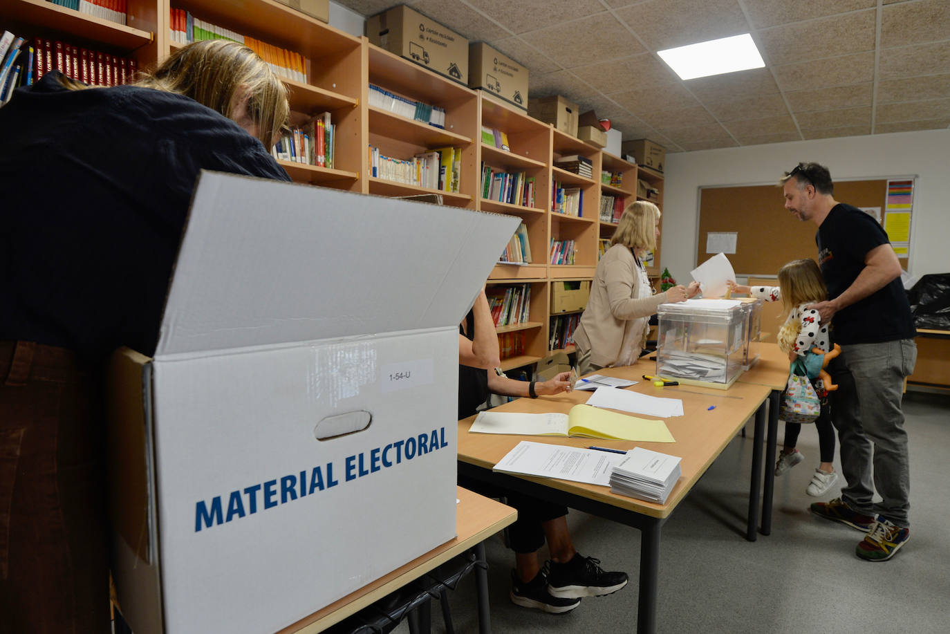 La jornada electoral, en imágenes