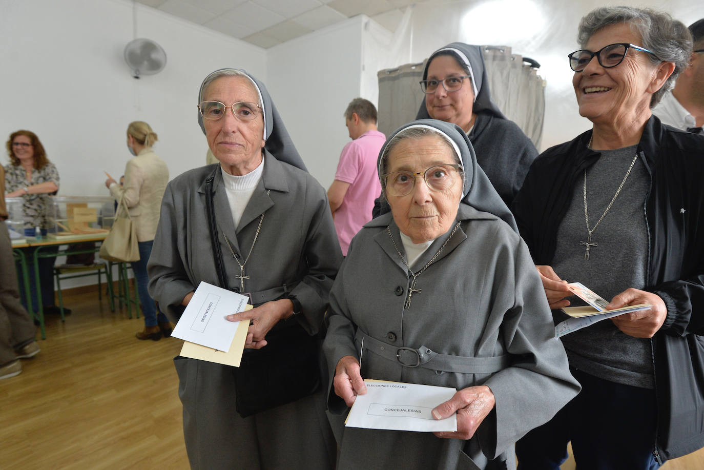 La jornada electoral, en imágenes