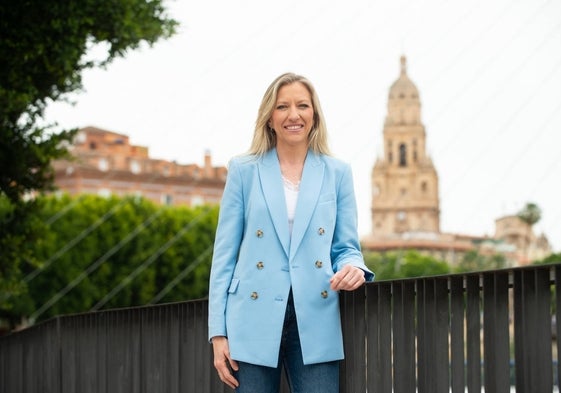 María José Ros, en el Malecón de Murcia el pasado 23 de mayo.