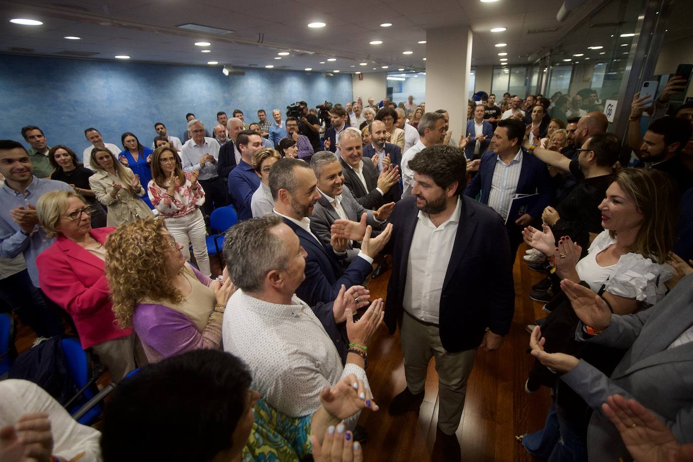 Las imágenes de la Junta Directiva Regional del PP