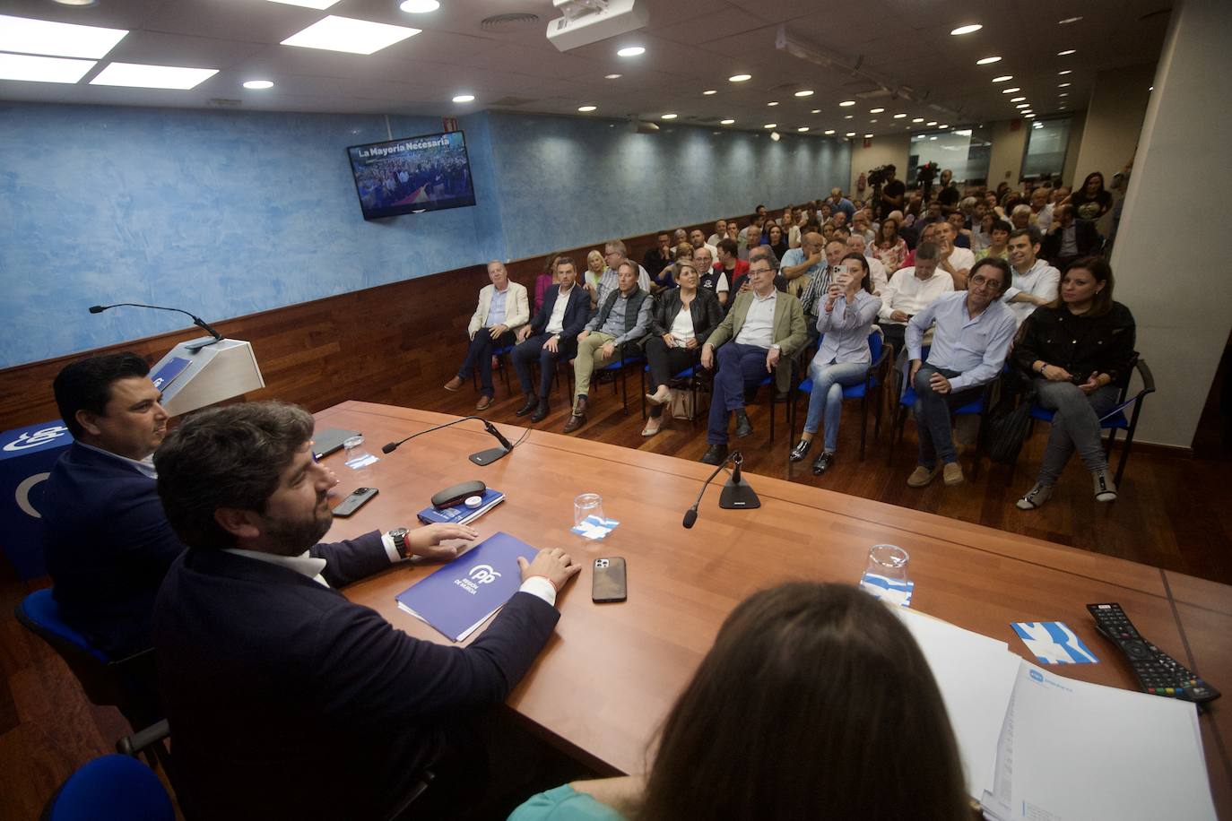 Las imágenes de la Junta Directiva Regional del PP