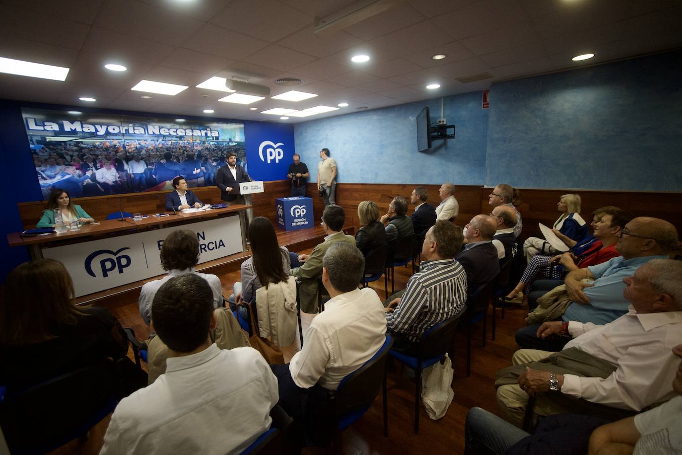 Las imágenes de la Junta Directiva Regional del PP