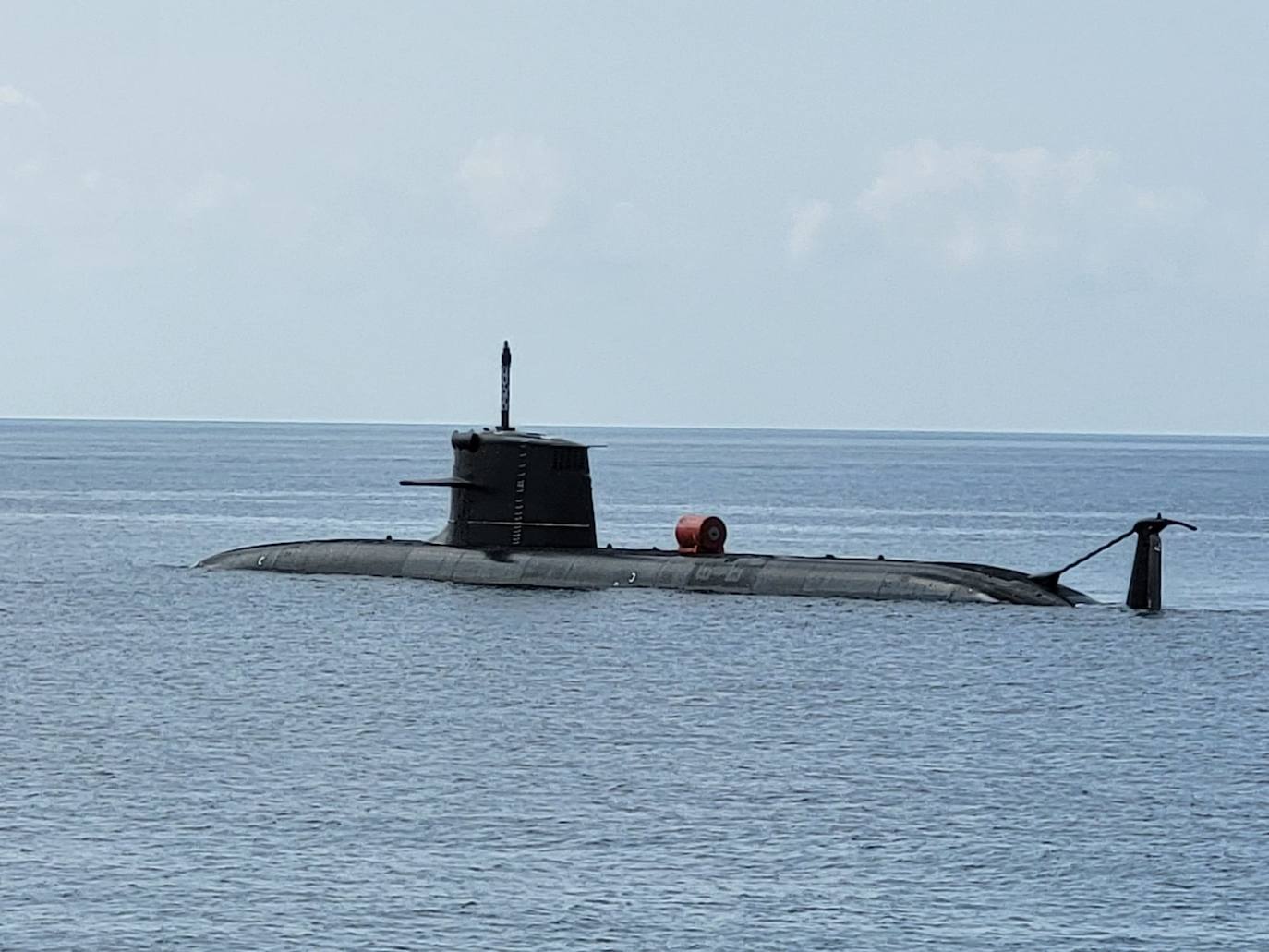 El submarino S-81 completa las pruebas de inmersión estática