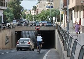 Las obras para eliminar el túnel de Beniaján comenzarán este verano.