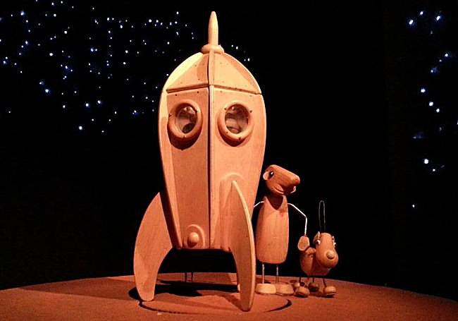 Espectáculo de títeres 'Huellas', de la compañía murciana Periferia Teatro.