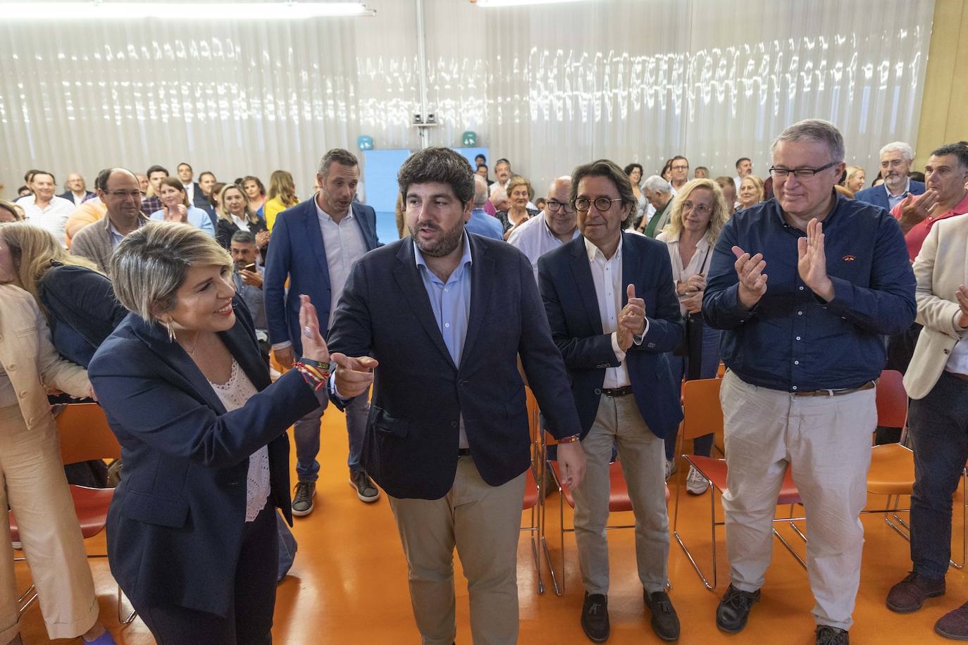 Las imágenes de la junta del PP en Cartagena