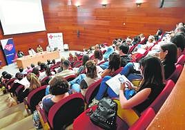 Las jornadas llenaron el salón de actos del edificio Moneo.
