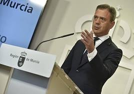 Marcos Ortuño, este jueves.