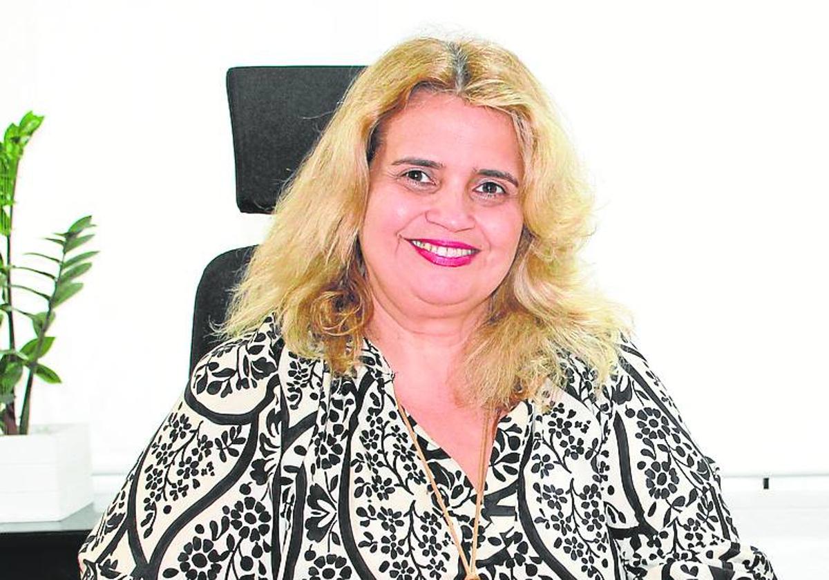 La enfermera y vocal del Colegio Oficial Enfermería de la Región de Murcia, Solanger Hernández.