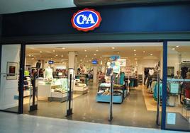 Local de C&A en el Centro Comercial Espacio Mediterráneo de Cartagena.