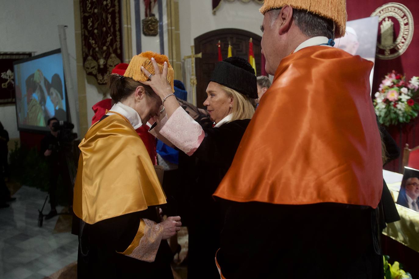 El acto de la UCAM por el día de San Antonio, en imágenes