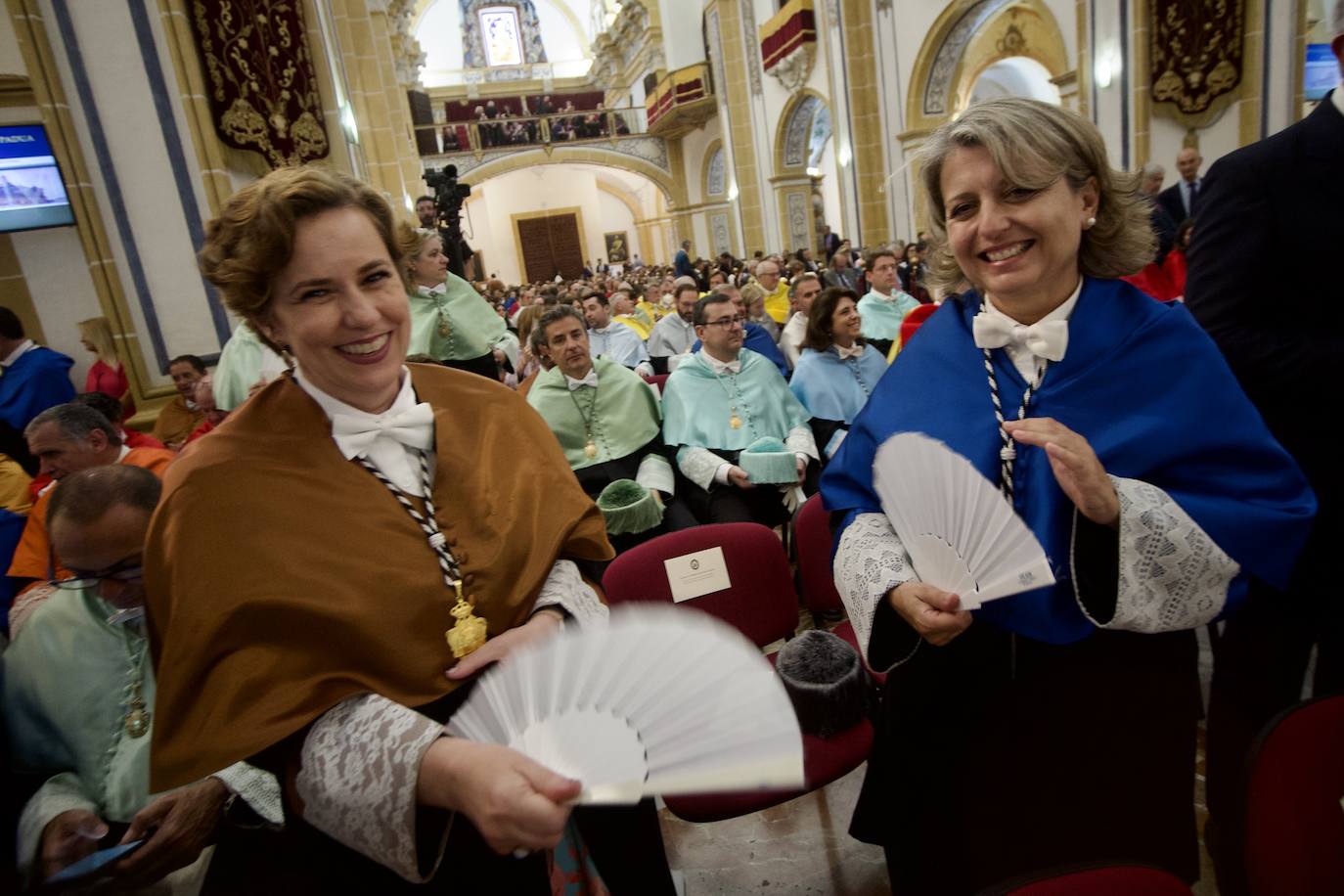 El acto de la UCAM por el día de San Antonio, en imágenes