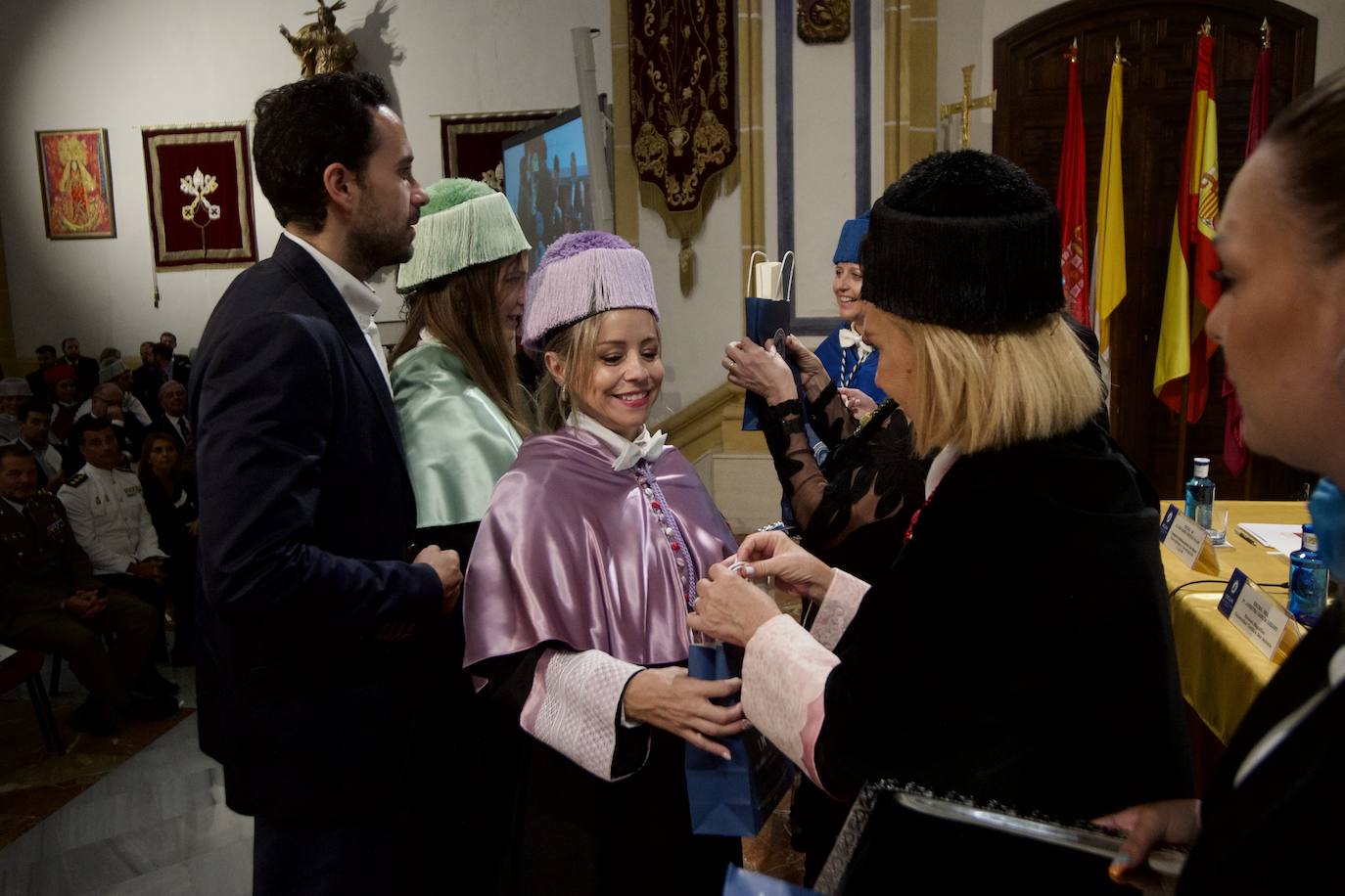 El acto de la UCAM por el día de San Antonio, en imágenes