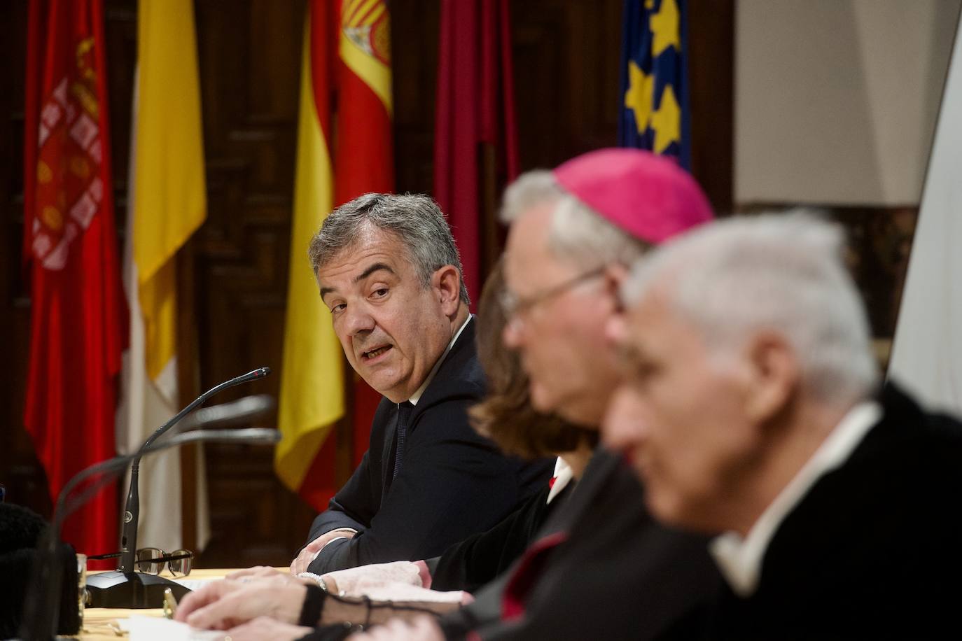 El acto de la UCAM por el día de San Antonio, en imágenes