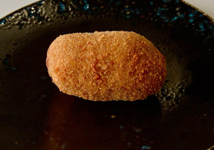 Croqueta de pollo del Asador Rosarito (Murcia).