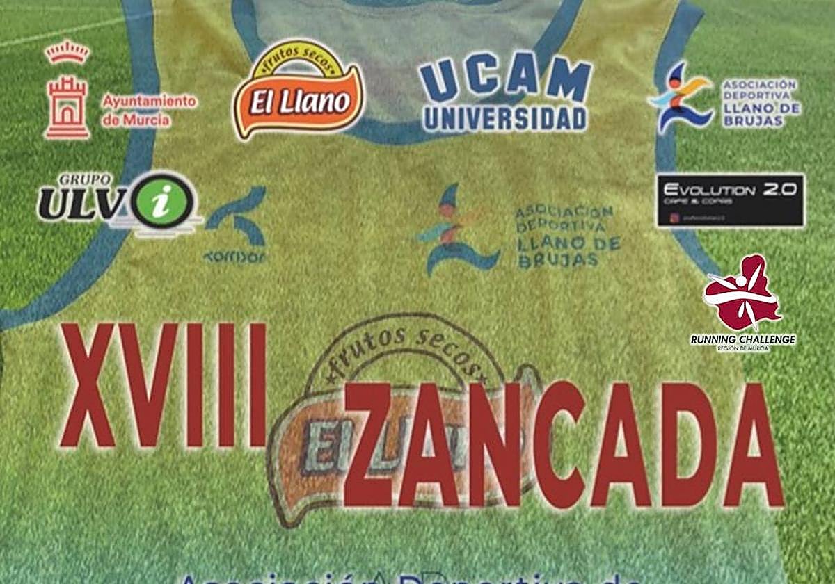 Cartel Zancada de Llano de Brujas.