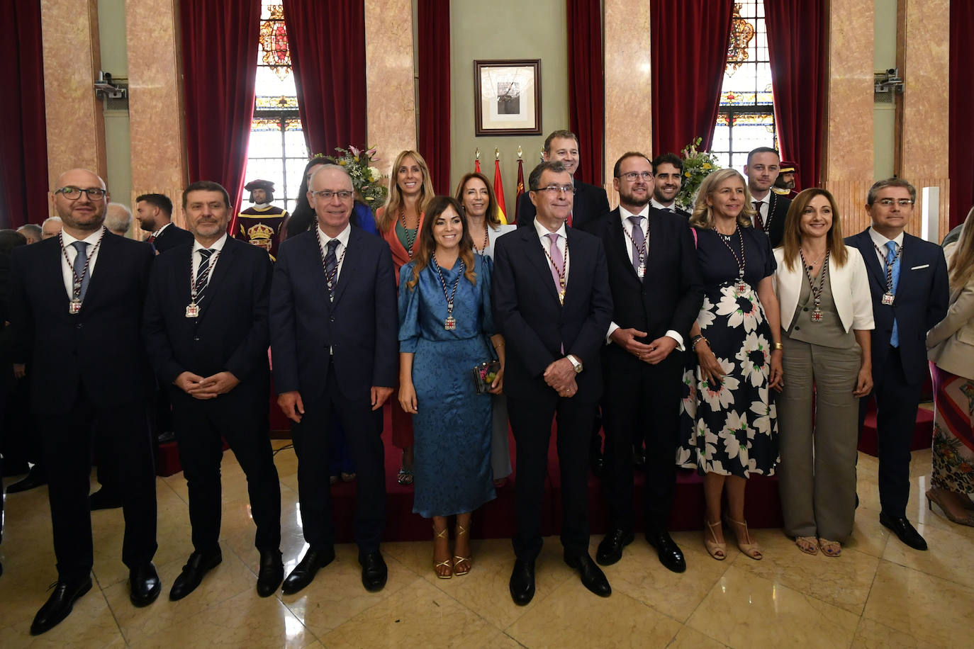 José Ballesta recupera el bastón de mando del Ayuntamiento de Murcia