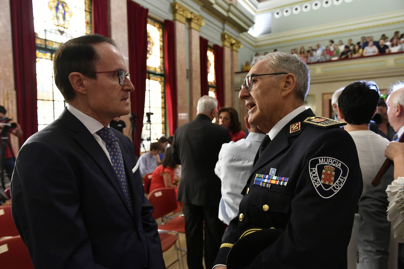 José Ballesta recupera el bastón de mando del Ayuntamiento de Murcia