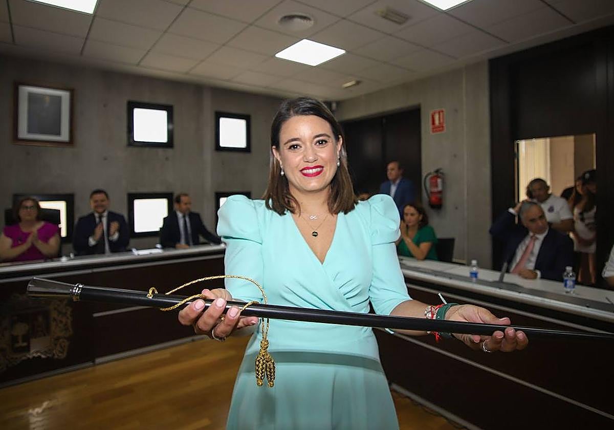 La popular Ángela Gaona, investida como alcaldesa de San Pedro del Pinatar.