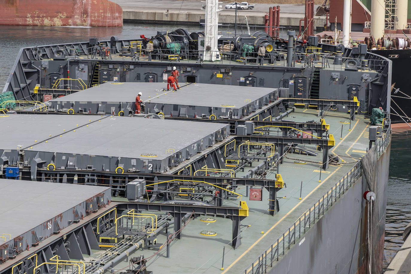 El Puerto de Cartagena es el segundo de España que más cereal importa