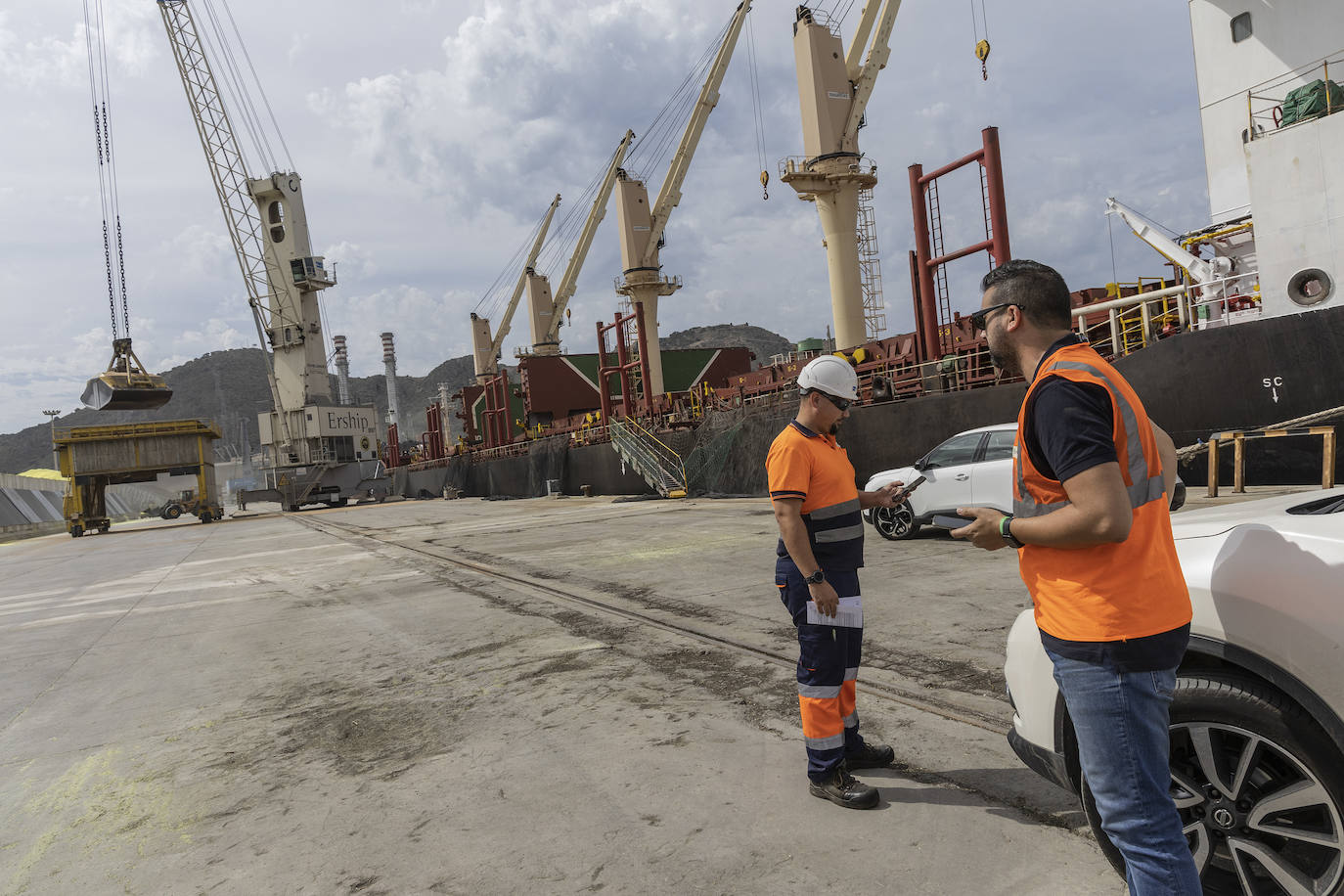 El Puerto de Cartagena es el segundo de España que más cereal importa