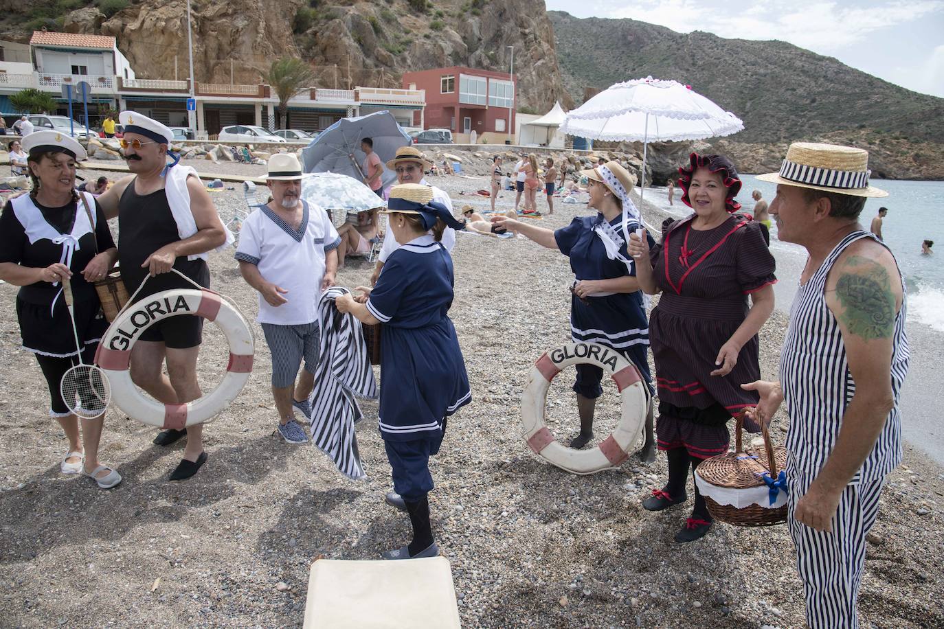 Los modernistas recuperan los baños de época en El Portús