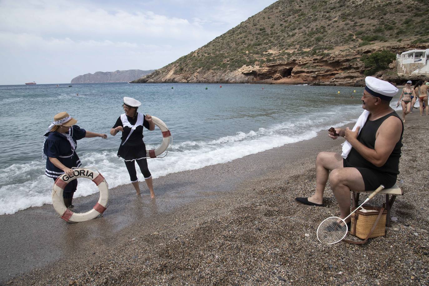 Los modernistas recuperan los baños de época en El Portús