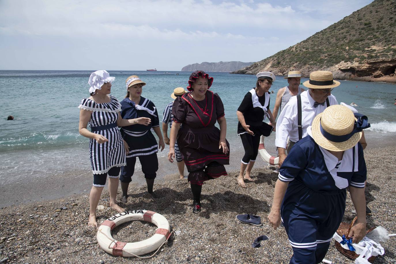Los modernistas recuperan los baños de época en El Portús