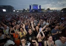 El público en el Warm Up 2023.