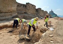 Los trabajos actuales se centran en las excavaciones arqueológicas.