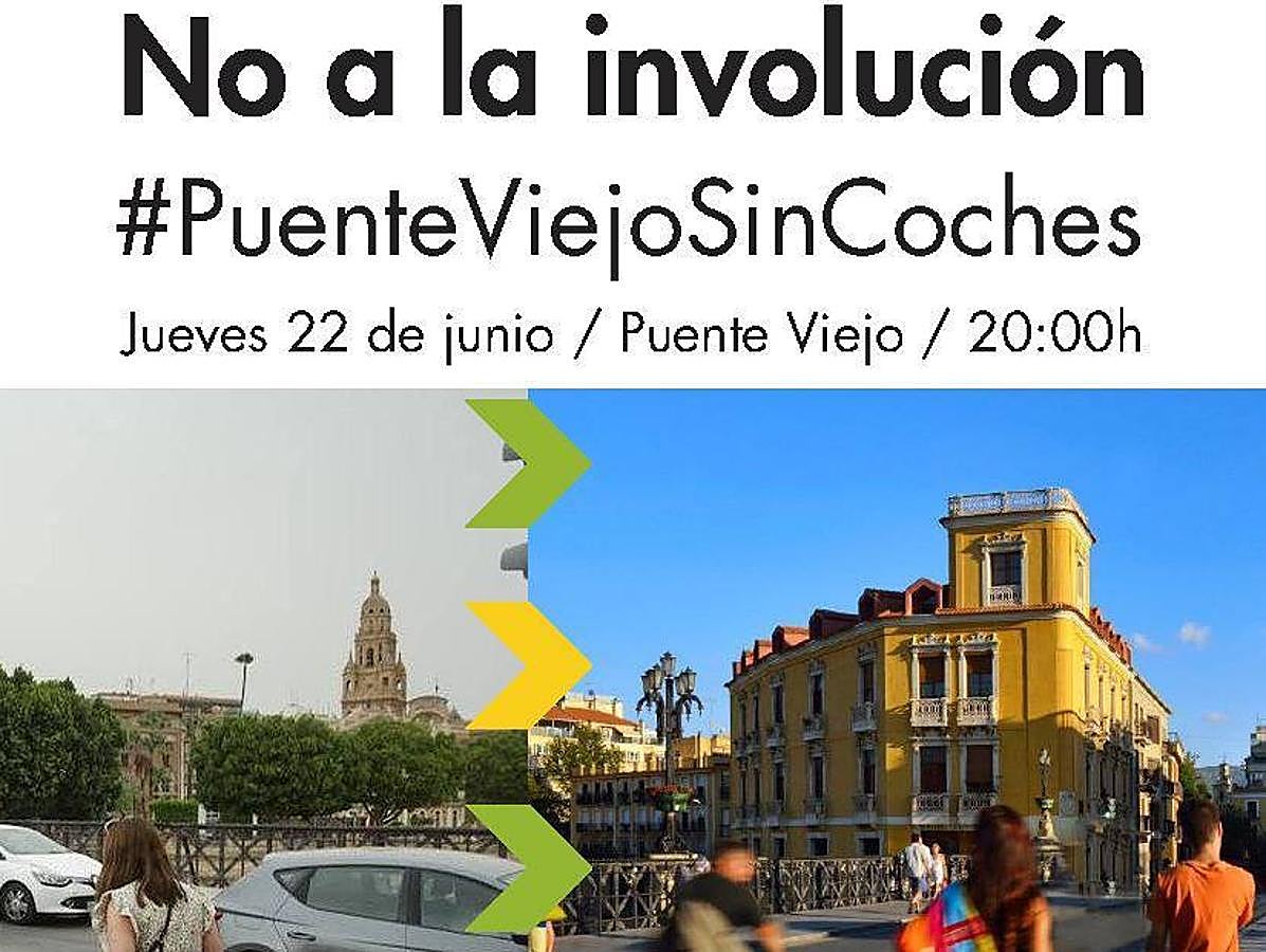 Imagen del cartel de la protesta.