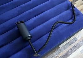 Un colchón hinchable.