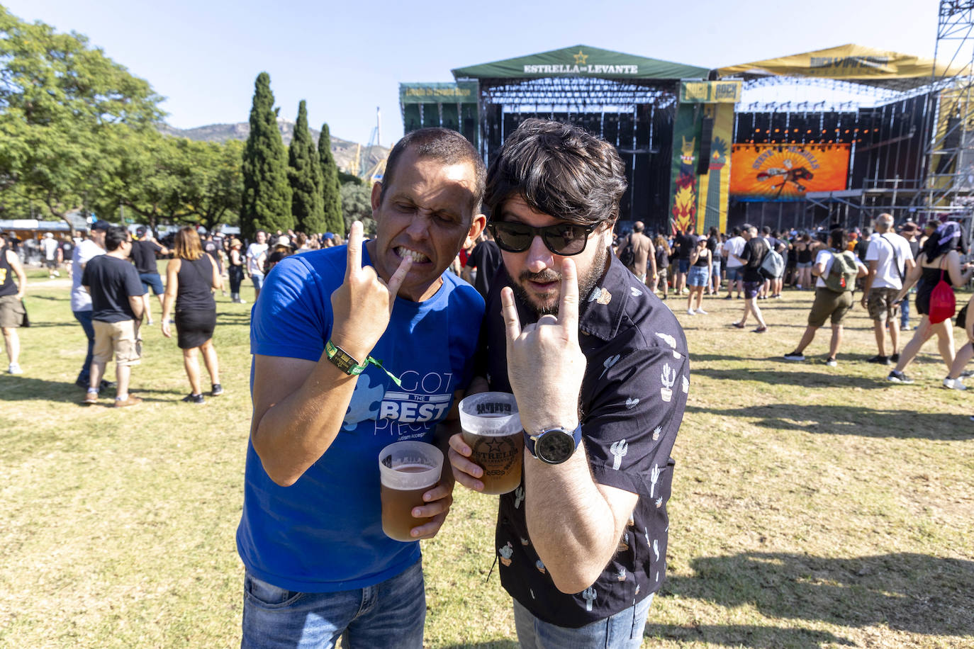 La primera jornada del Rock Imperium, en imágenes