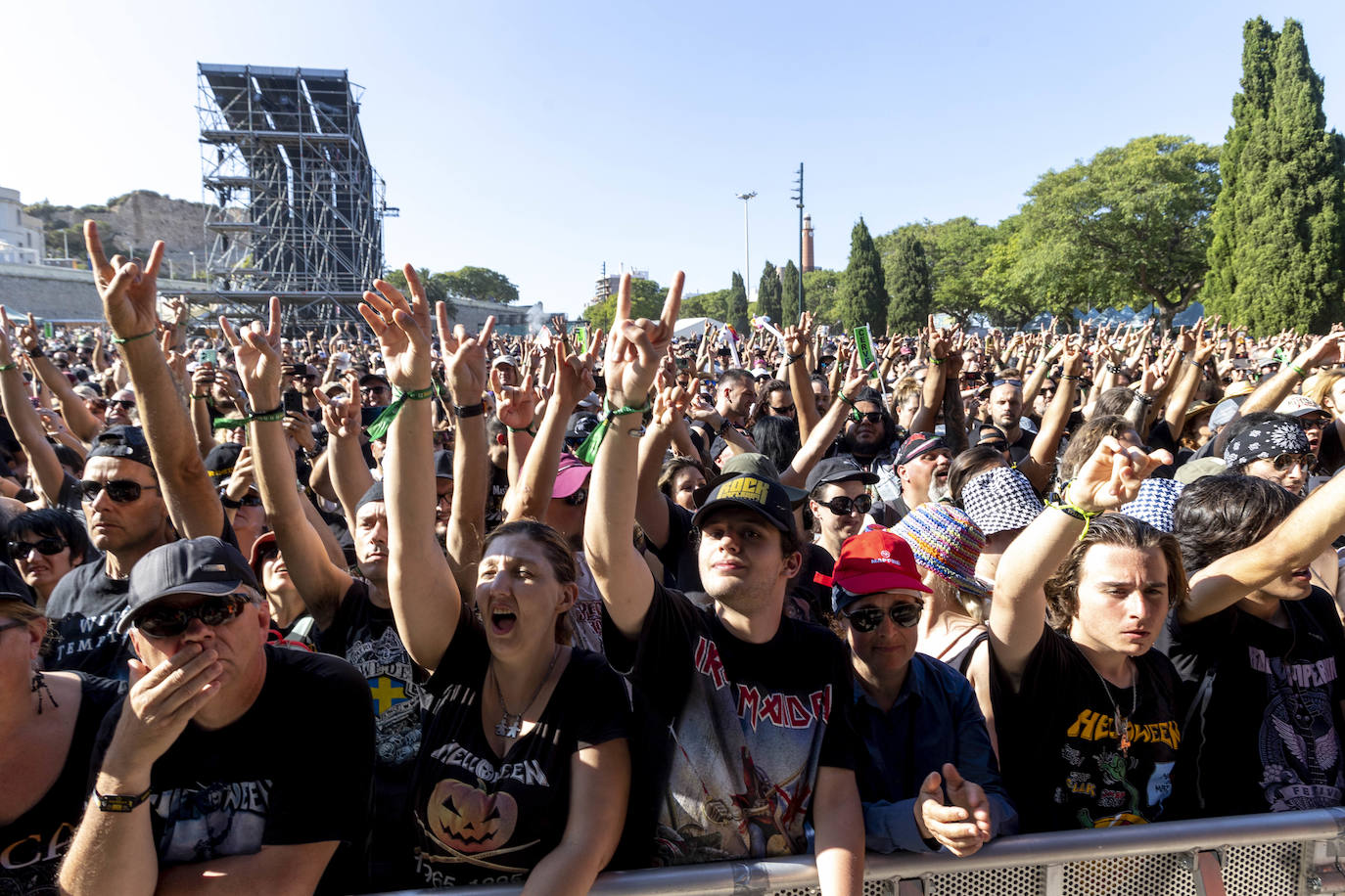 La primera jornada del Rock Imperium, en imágenes