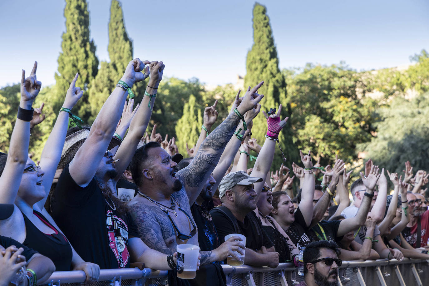 La primera noche del Rock Imperium, en imágenes