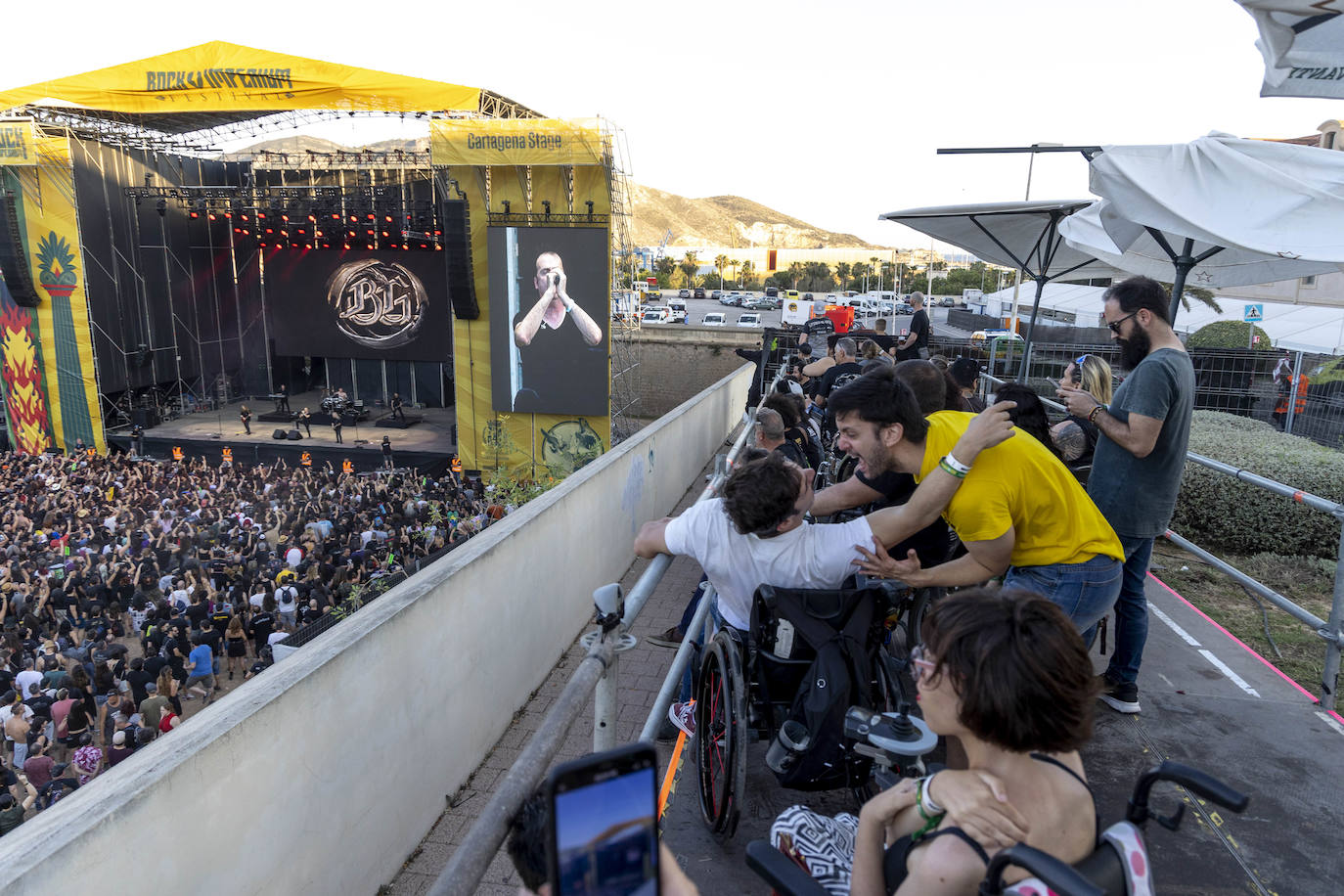 La primera noche del Rock Imperium, en imágenes