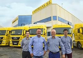 Los directivos de la empresa, en una imagen de archivo.