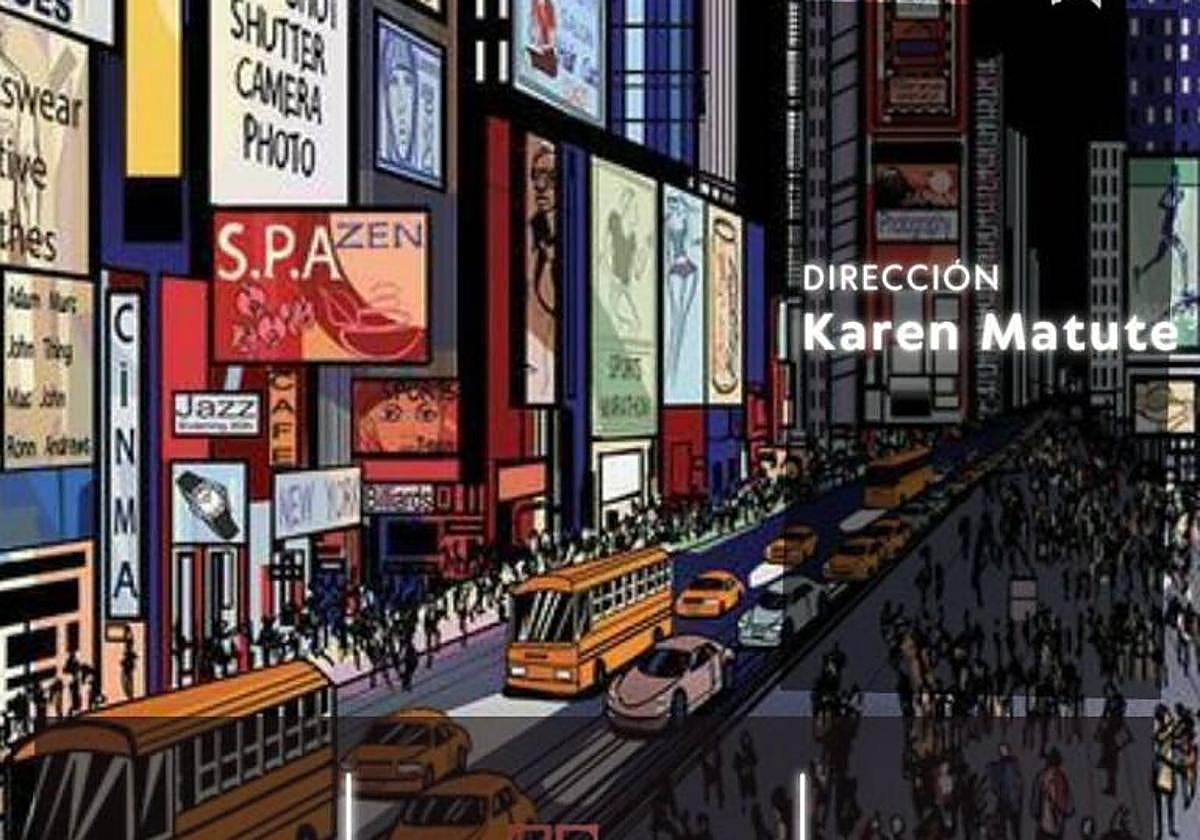 Cartel de la obra 'Actúa o dispara'.