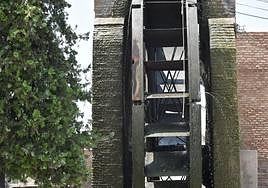 Desperfectos en la rueda de La Ñora.