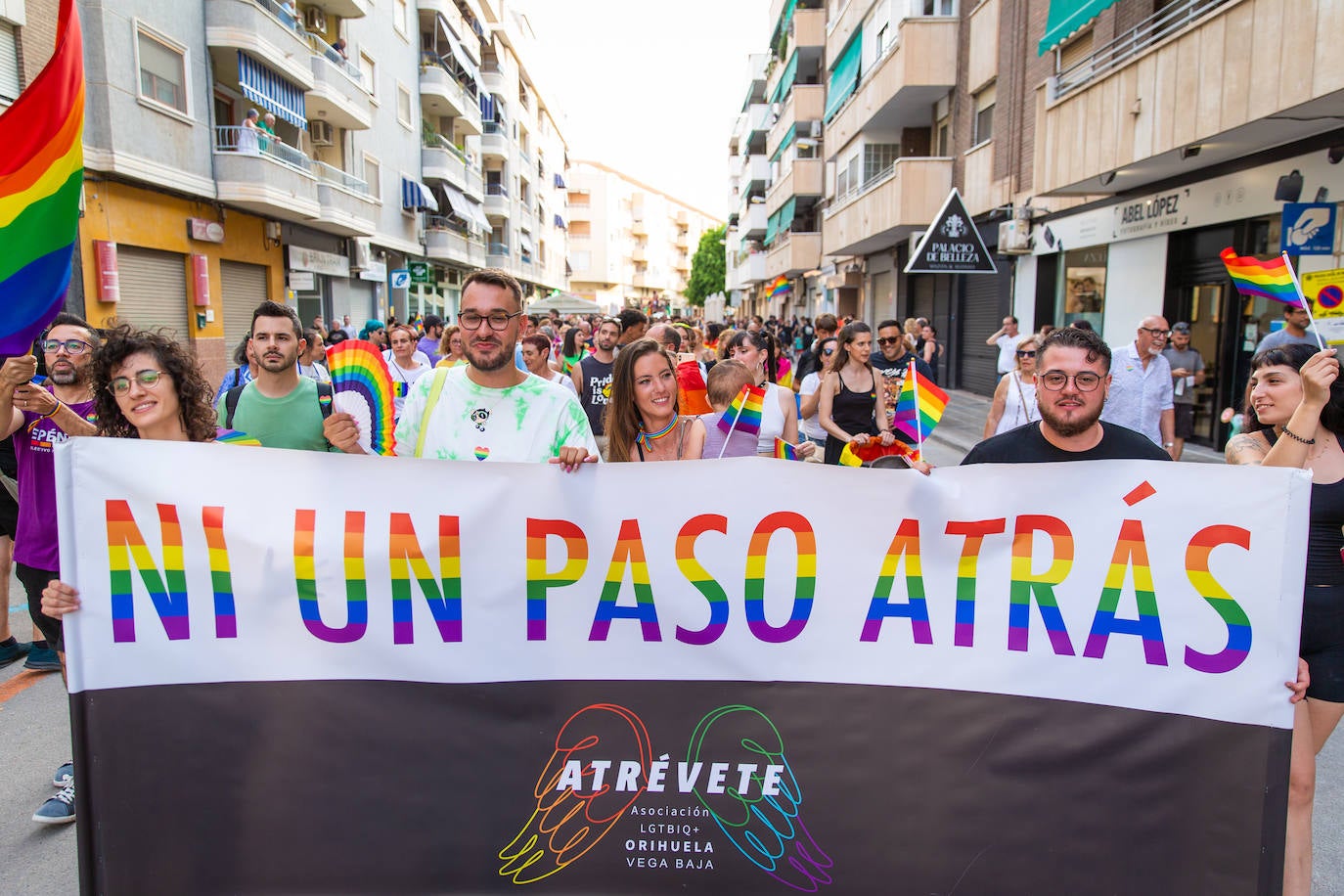 El Orgullo protesta contra la entrada de la ultraderecha en el gobierno de Orihuela