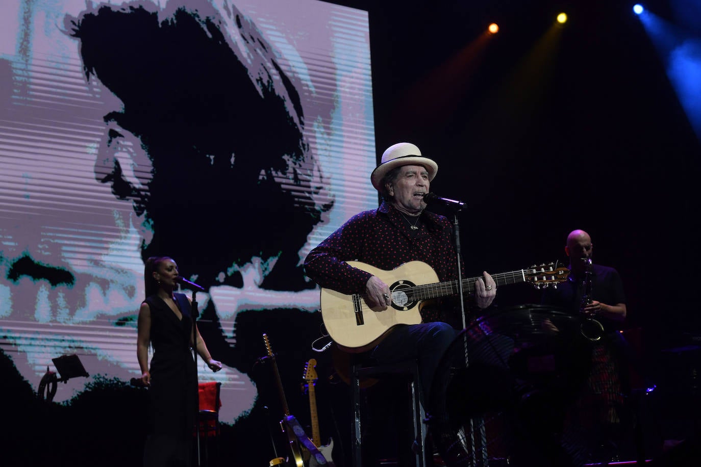 Las imágenes del concierto de Joaquín Sabina en Murcia