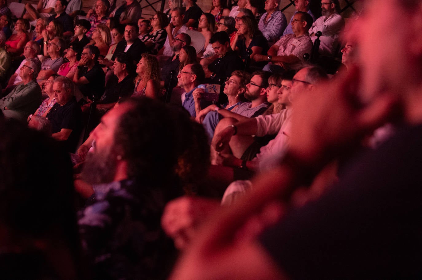 El concierto de Djavan en el Festival Internacional de Jazz de San Javier, en imágenes