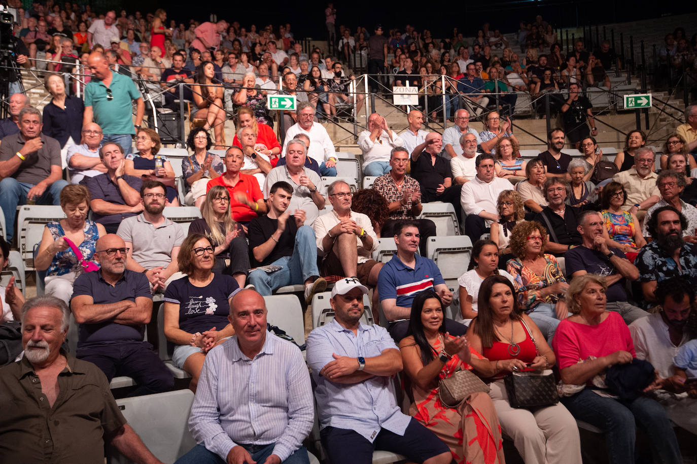 El concierto de Djavan en el Festival Internacional de Jazz de San Javier, en imágenes