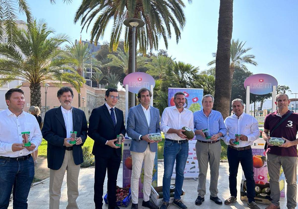 La campaña de APOEXPA repartirá 4.000 botes de fruta de hueso, uva y melón a los más de 4.800 cruceristas que desembarcarán en Cartagena