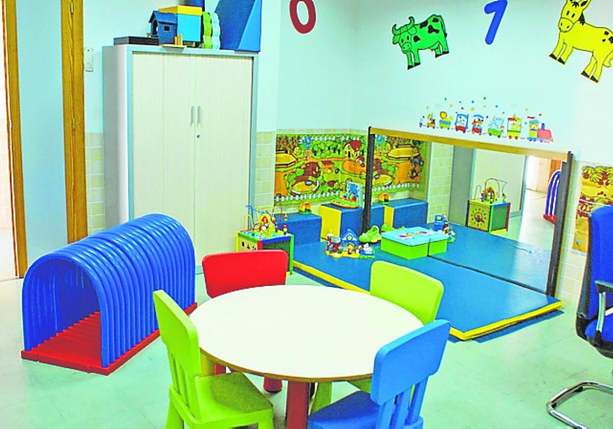 Interior del centro de Atención Temprana de la localidad.