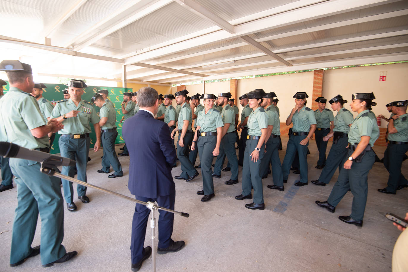 Los nuevos guardias civiles de la Región de Murcia, en imágenes