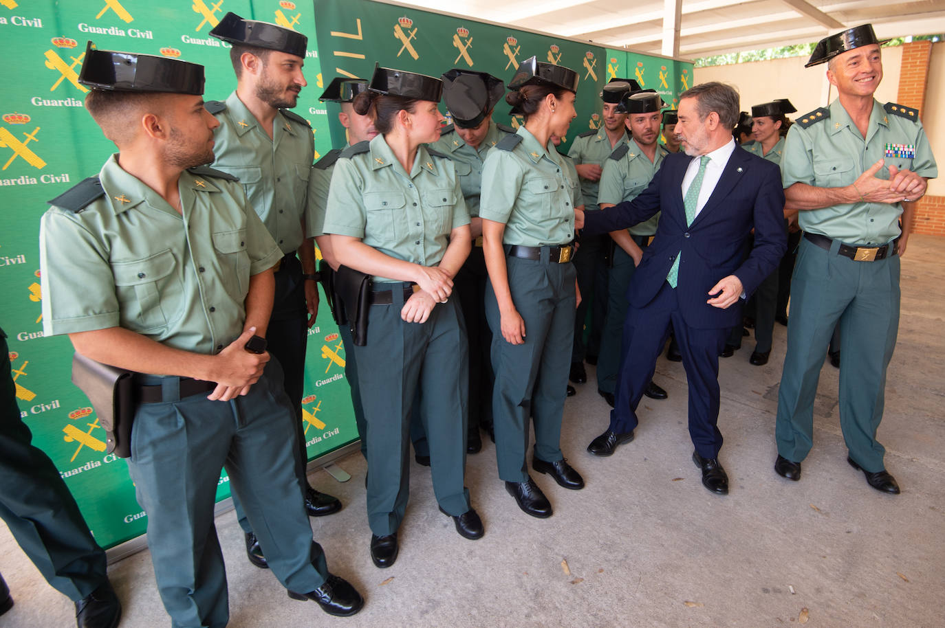Los nuevos guardias civiles de la Región de Murcia, en imágenes