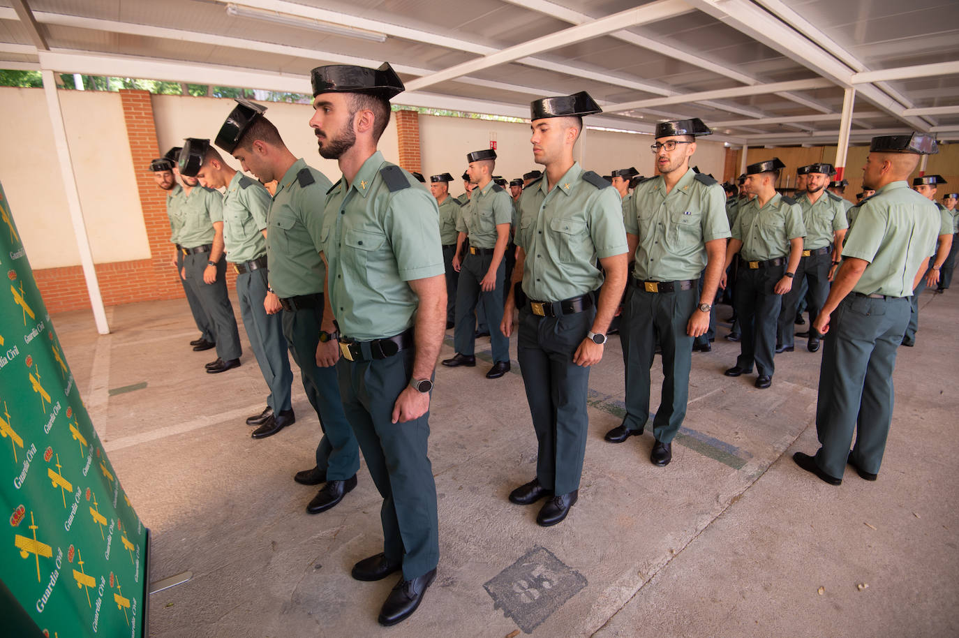 Los nuevos guardias civiles de la Región de Murcia, en imágenes
