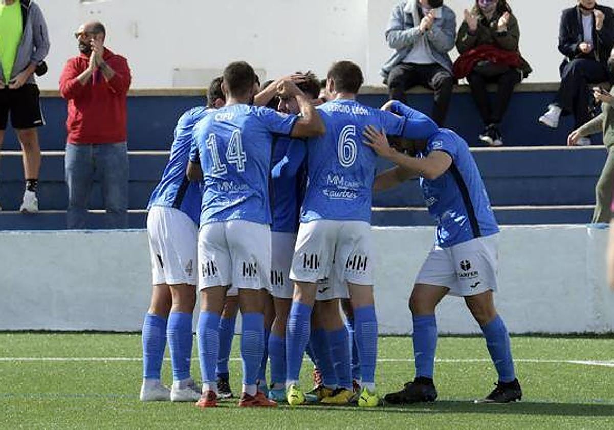 Imagen de archivo de los jugadores del Mar Menor.